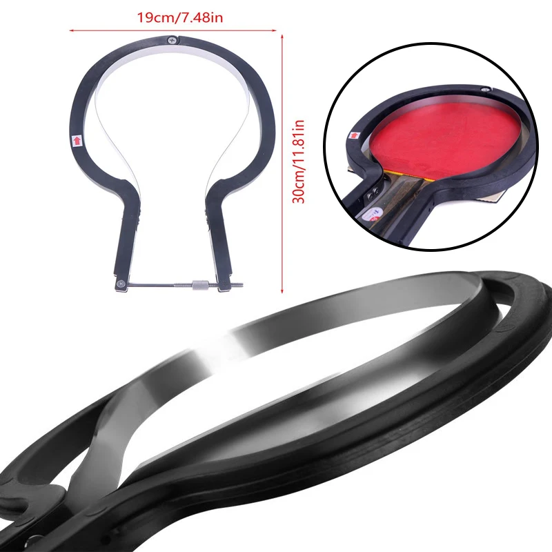 

Safe Cutting Tool Set for Ping Pong Paddle - Professional Table Tennis Rubber Sheet Cutter Frame Knife