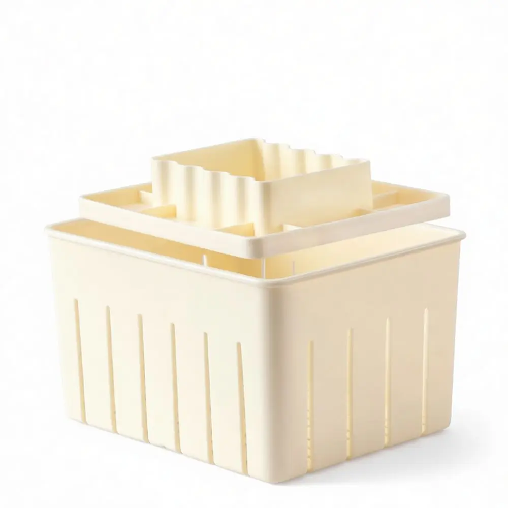 Food Grade Tofu Mold Household Pressing Box For Diy Bean Curd Plastic Kitchen Gadget Essential Cooking Tool Easy Clean