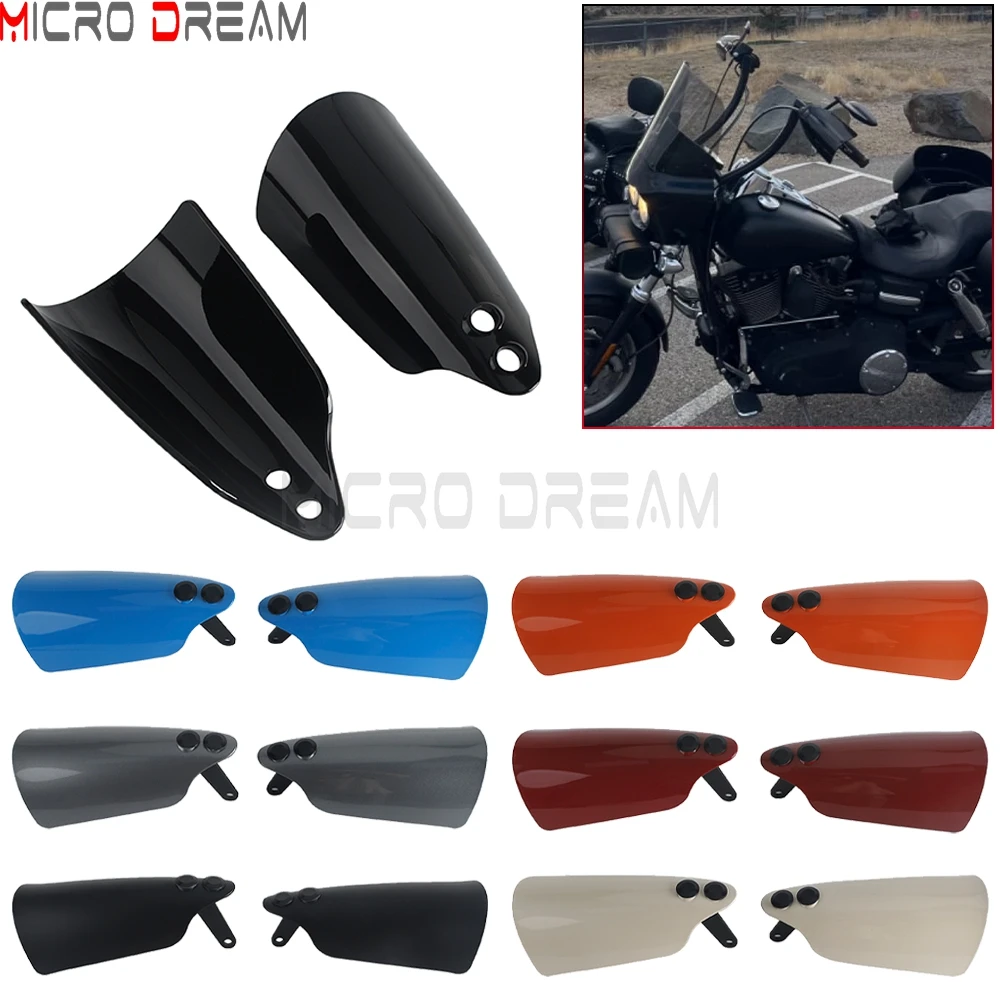 واقي اليد للدراجة النارية مع أجهزة التركيب لدراجة Harley Touring Street Glide FLHX CVO 121 FLHXSE Ultra FLHXU واقي اليد