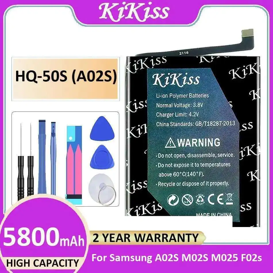 

Аккумулятор мобильного телефона для Samsung A02S M02S M025 F02s HQ-50S Премиум Замена 5800 мАч