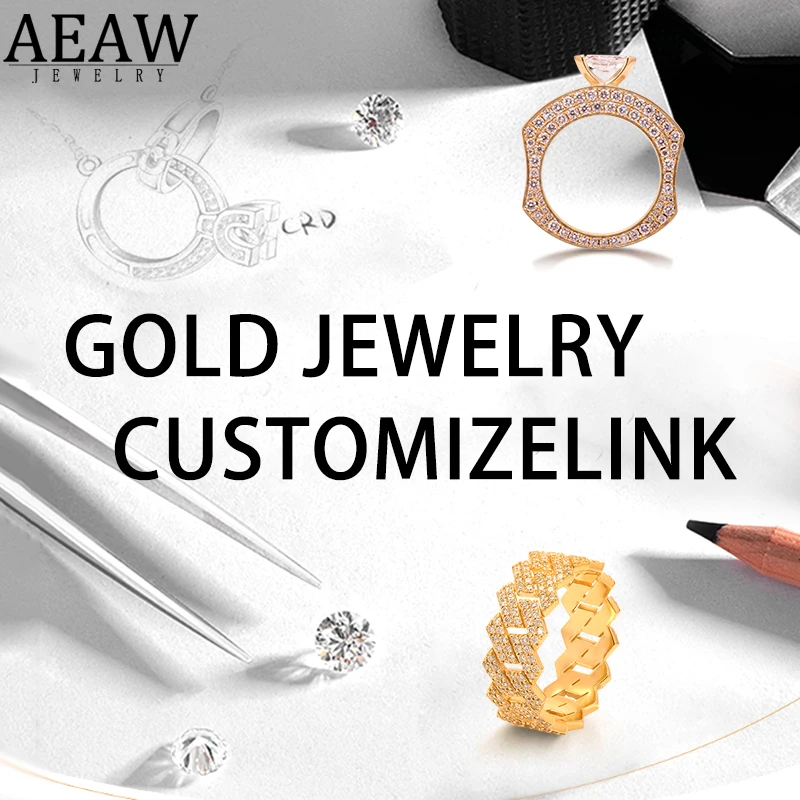 AEAW Biżuteria na zamówienie CVD HPHT Biały Żółty Niebieski Różowy Biżuteria z diamentami hodowanymi w laboratorium dla kobiet Zaręczynowy pierścionek zaręczynowy