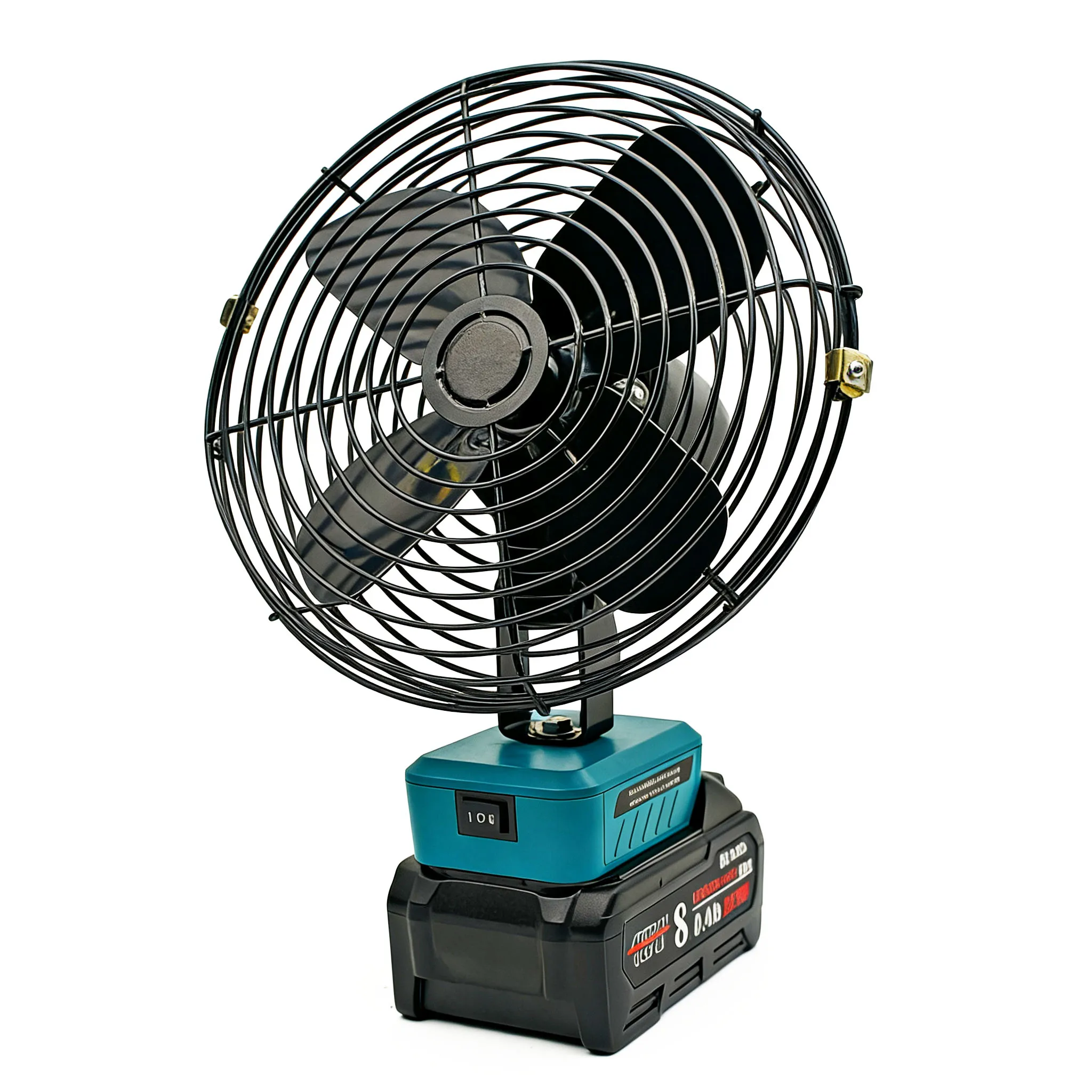 Tool Parts For Makita 18V Lithium Battery Case For Bosch Strong Wind Brushless Motor Floor Electric Fan Type C USB Power Bank