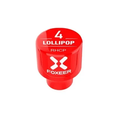 2 uds Foxeer Lollipop 4 V4 antena FPV rechoncha 2.6DBi 5,8G LHCP RHCP SMA RP-SMA antena receptora Micro seta para Dron FPV RC