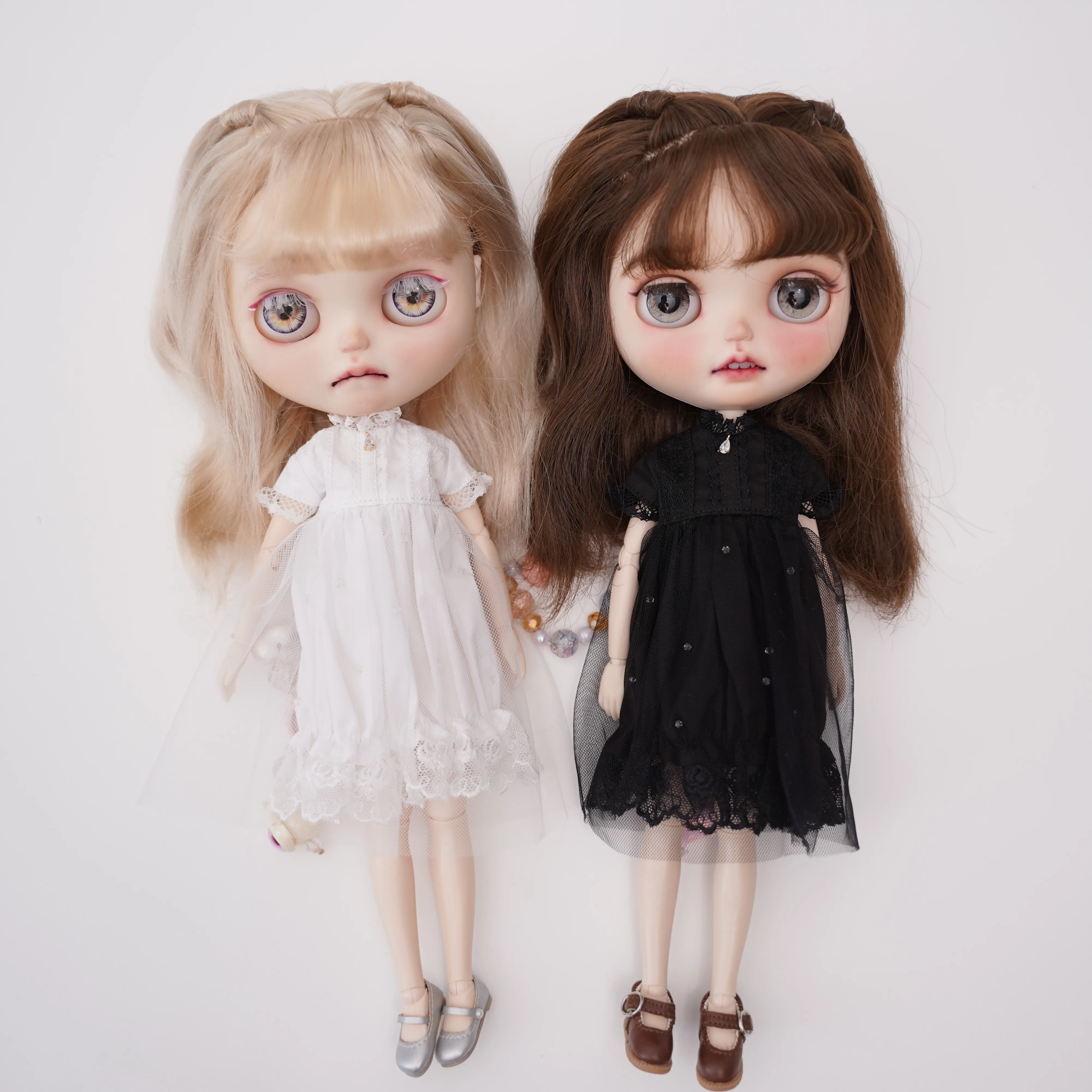 

Blythe doll clothes accessories small cloth doll clothes azone ob22 ob24 dress p20 doll clothes