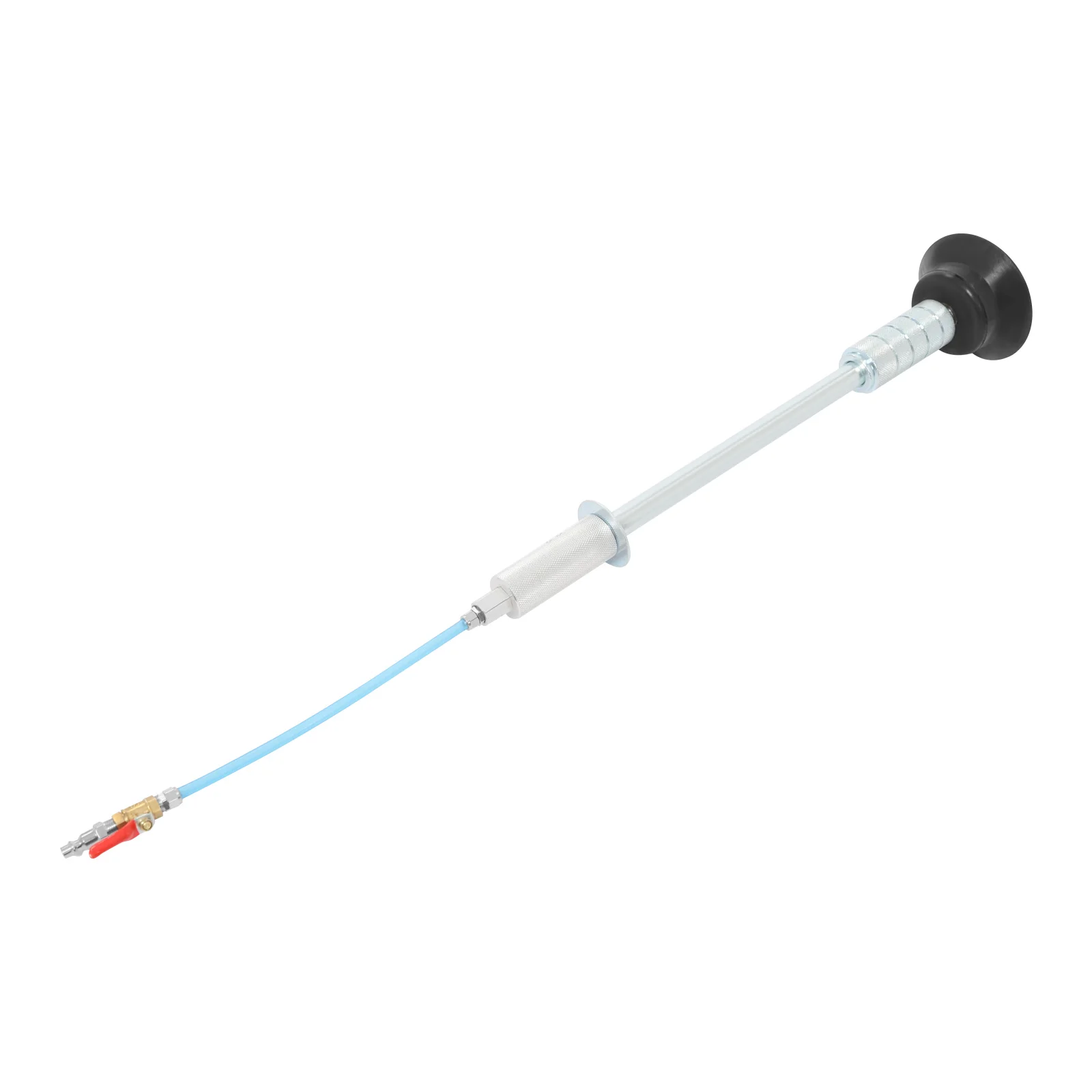 Conjunto de ferramentas pneumáticas para reparo de amassados - 3 ventosas (3,15/4,65/6,1 pol.), 70-170 PSI, aço galvanizado, mangueira e fita PTFE, seguro para pintura