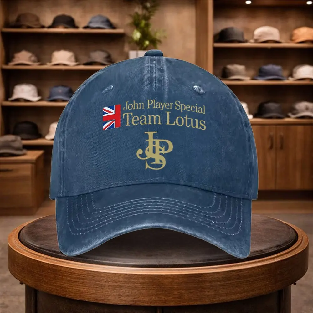 1 X JPS for Lotus F1 Team Printed Baseball Cap, Casual Snapback Hat, Fashionable Outdoor Adjustable Cap, All-Season Travel Hat, view 4