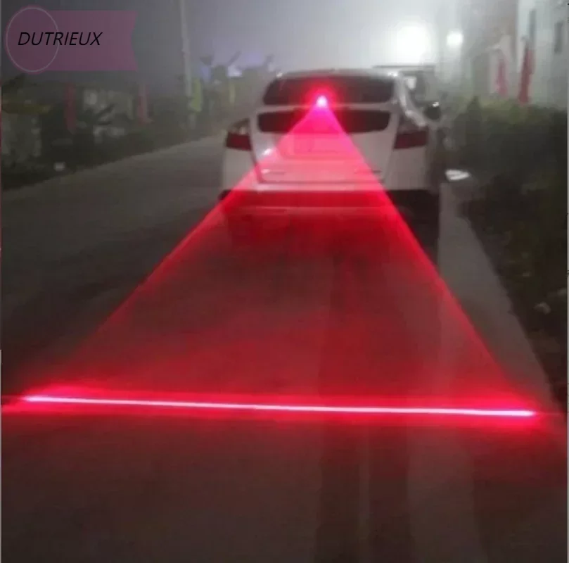 

Car Auto LED Laser Fog Light Vehicle Anti-Collision Taillight Brake Warning Lamp Cool Anti-Collision Car End Rear Tail Fog