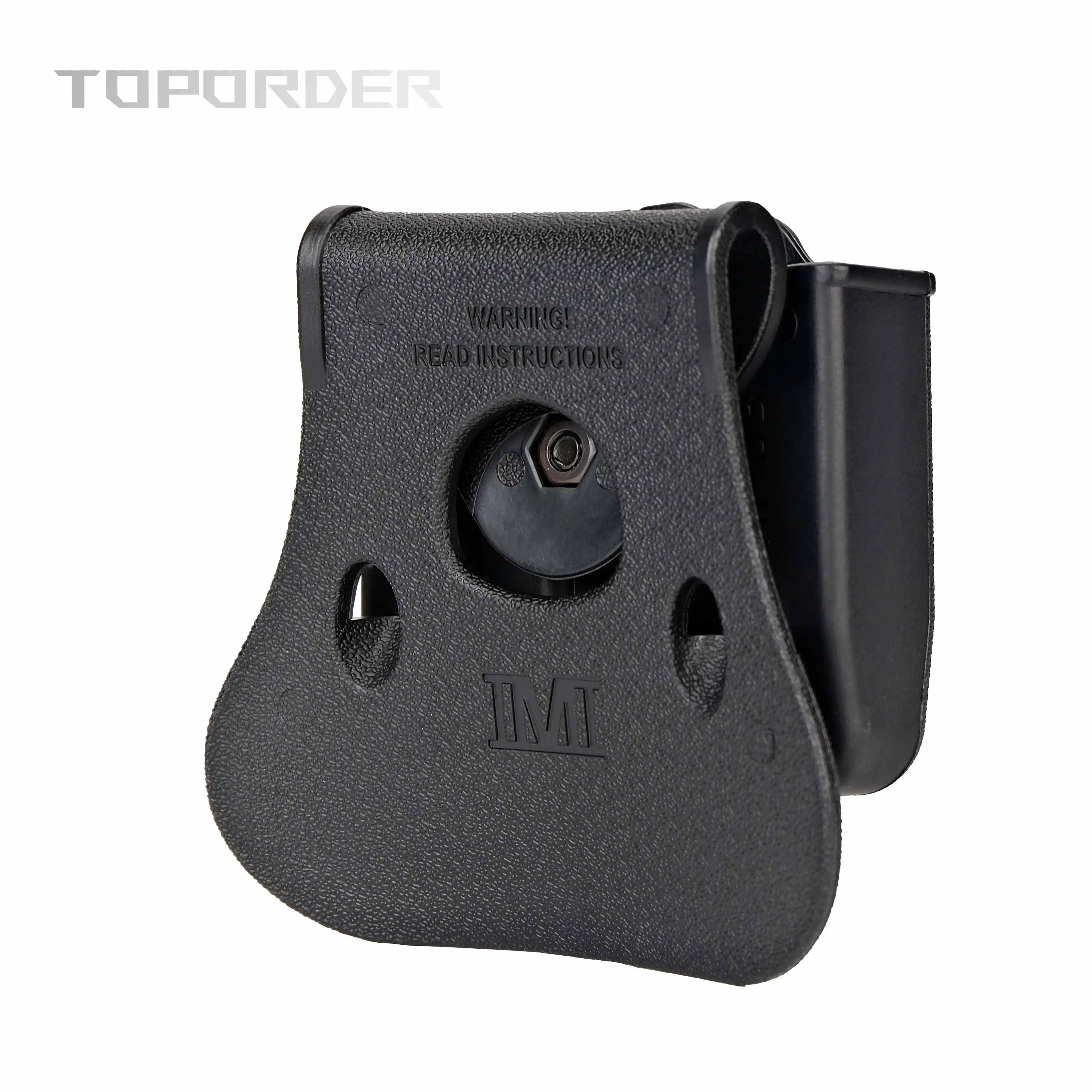 Funda táctica para pistola Glock, adecuada para Glock G17, G19, G22, G23 9mm doble revista bolsillo caza al aire libre