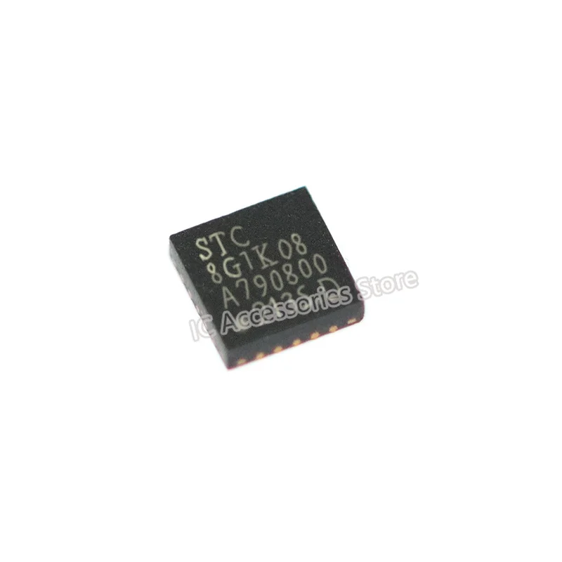 5pcs STC8G1K08-38I-QFN20/STC8G1K08-38I-SOP16 Enhanced 1T 8051 Microcontroller MCU New and Original