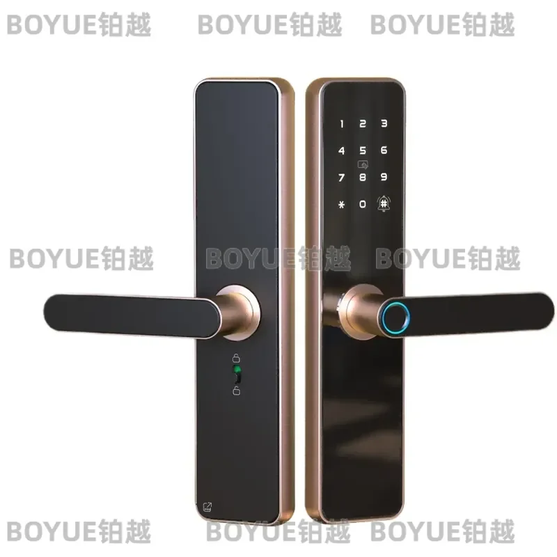 for Locstar Seradura Digital Gold Smart Door Lock Works with Alexa for Apartment Buildings Airbnb Home Secure Free Shipping