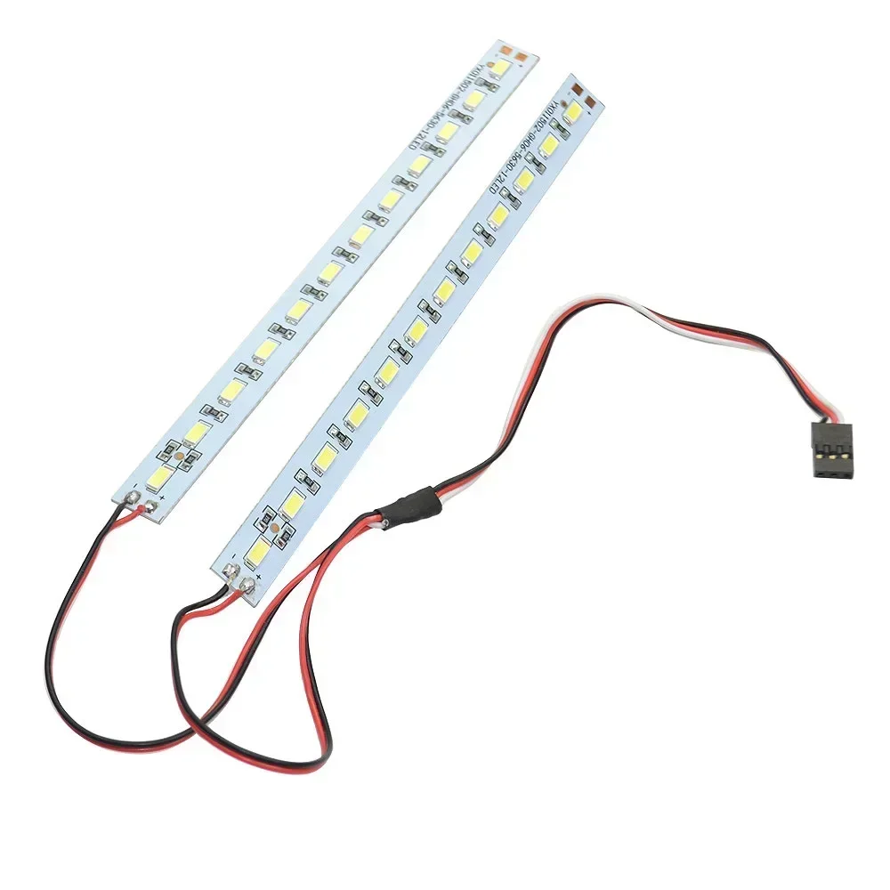 Accesorios para coche teledirigido, lámparas LED de luz deslumbrante para chasis de coche teledirigido 1/10, 1/10, Trxs, Trx4, TRX-4, D90, D110, Axial, SCX10, 1/8