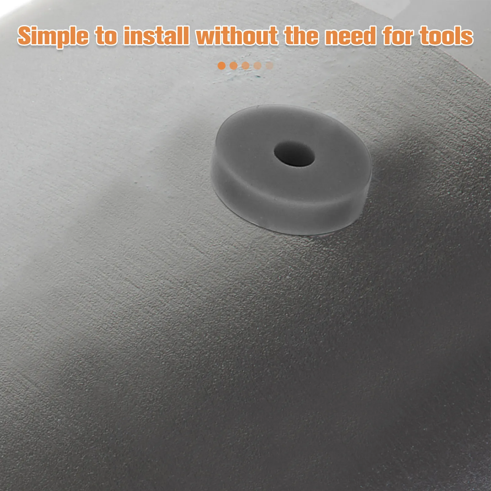 50Pieces Silicone Anti-Collision Plugs Door Bumper Guard Shock Absorbing Window Dust Blockage for Cabinet Furniture Wall