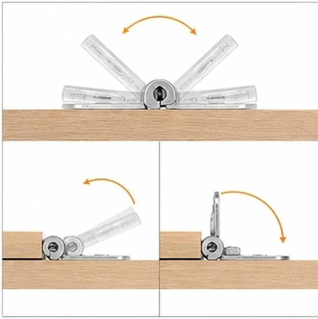 2Pcs Adjustable Torque Zinc Alloy 90 Degree Positioning Wardrobe Door Hinges Heavy Duty Folding Table Drop Leaf Hinges 180