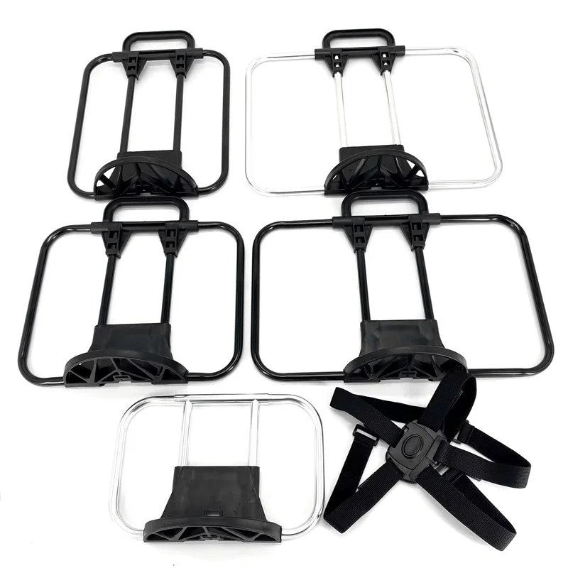 For Brompton Folding Bike Racks Front Bags Bracket S-bag Carrier Block Frame Backpack Mount Aluminum Alloy