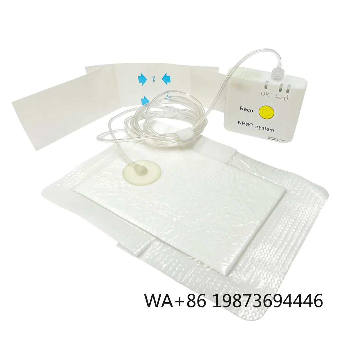 

CE EO sterile NPWT system, nonwoven adhesive dressing for negative pressure wound therapy