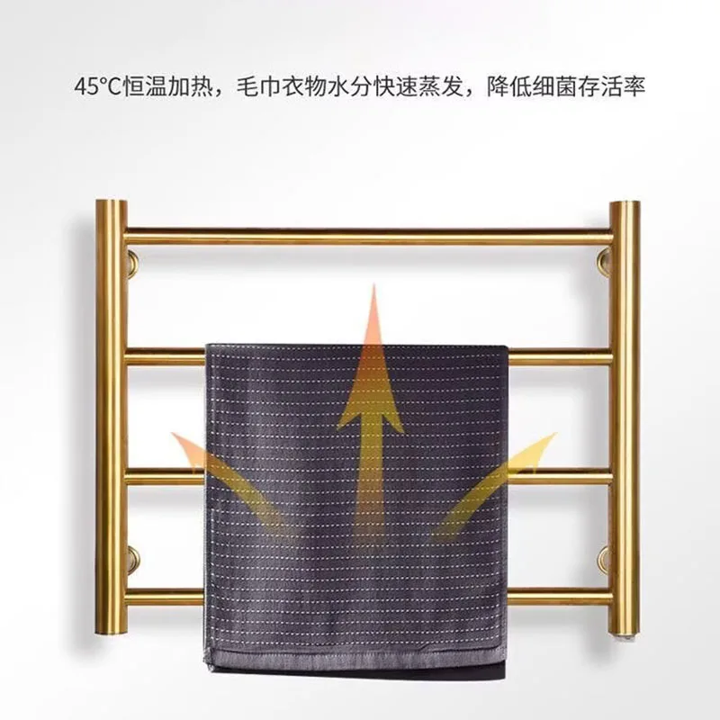 304 Stainless Steel Waterproof Constant Temperature 110V/220V 2026 New Arrival For Bathroom Home Towel Heating Storage