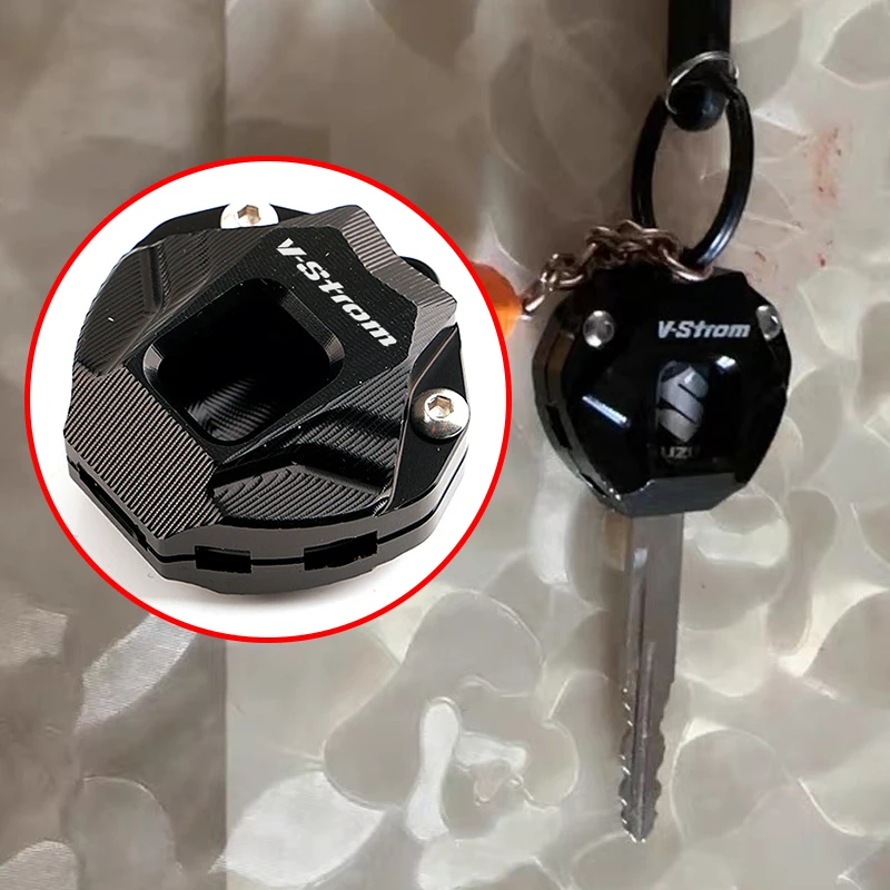 

For Suzuki V-Strom 650 250 1000 1050 XT VStrom 800 DE SE SX DL650 DL1000 Accessorie Keychain Case Shell & Keychain Key Ring