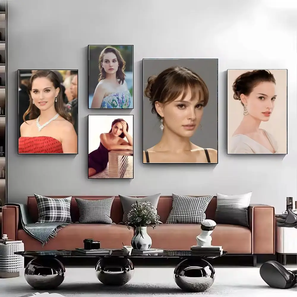 N-Natalie Portman Intellectual_Talent Poster Stylish Wall Art for Living Room Bedroom Study Home Decor Gift