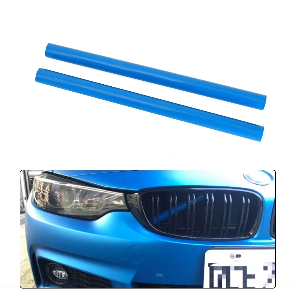 2pcs Sport Style Front Kidney Grille Strip Trim Cover Frame For BMW F10 F11 F02 F30 F32 F44 F20 F21 F22 F23 Racing Grills Decor