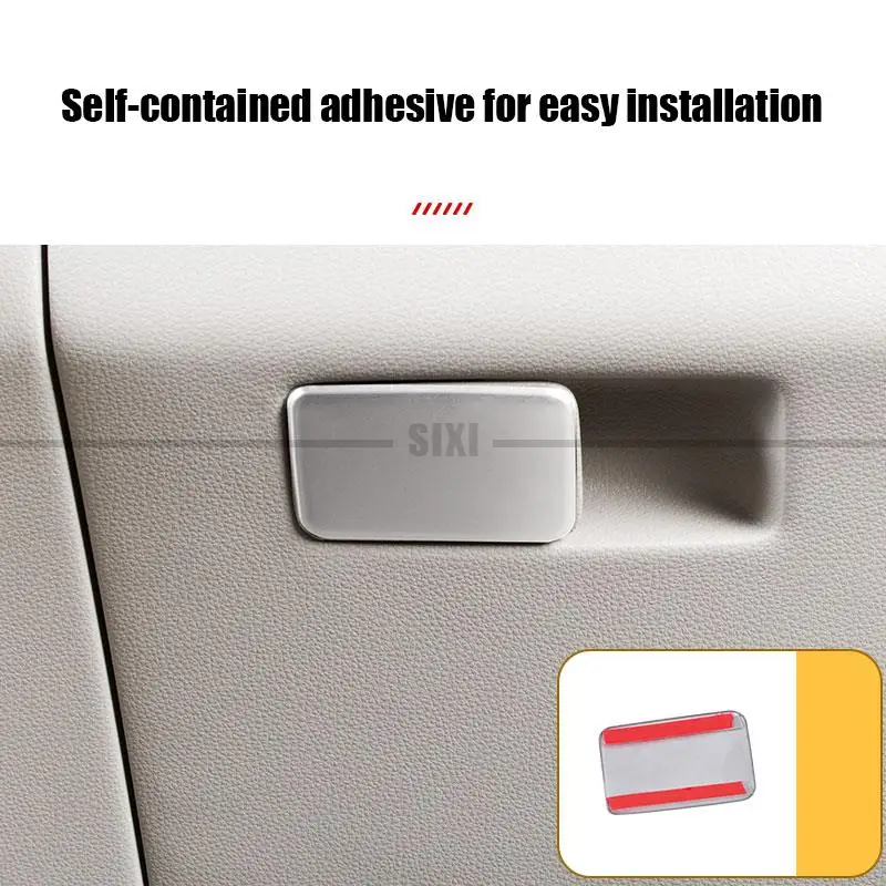 for Kia Carnival Sedona KA4 2021 2022 Car Co-driver Armrest Box Handle Cover Patch Decorative Car Interior Strip Car Accessories