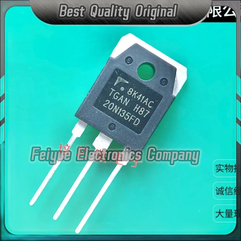 5PCS-20PCS  TGAN20N135FD 20N135FD  TO-3P IGBT 20A 1350V Best Quality Imported Original