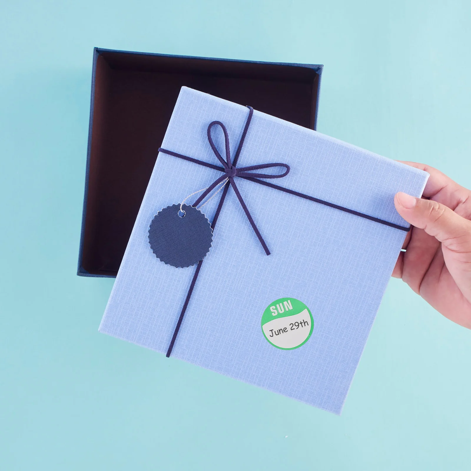 7 لفات 20 مللي متر أسبوع المغلفة ورقة إدارة الوقت ملصقات لتغليف المواد الغذائية تاريخ تسميات أيام الأسبوع ملصقات ملصقات لاصقة ل