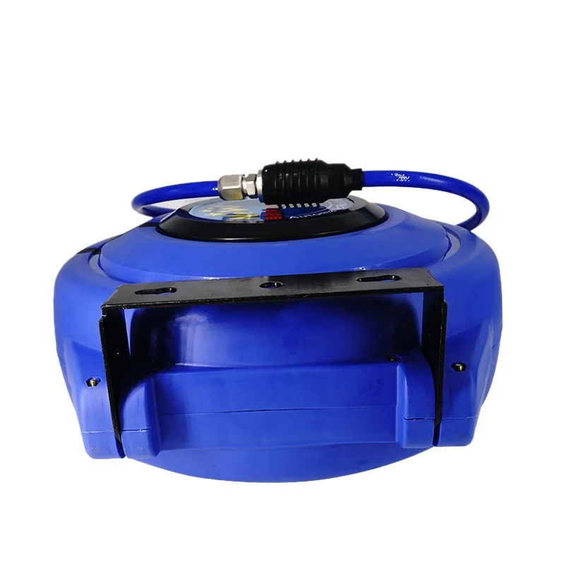 Wall Mount Pneumatic Compressor Automatic Compressed Air Hose Reel Retractable Telescopic PU 8*5 10 12 10M 15M 20M 25M