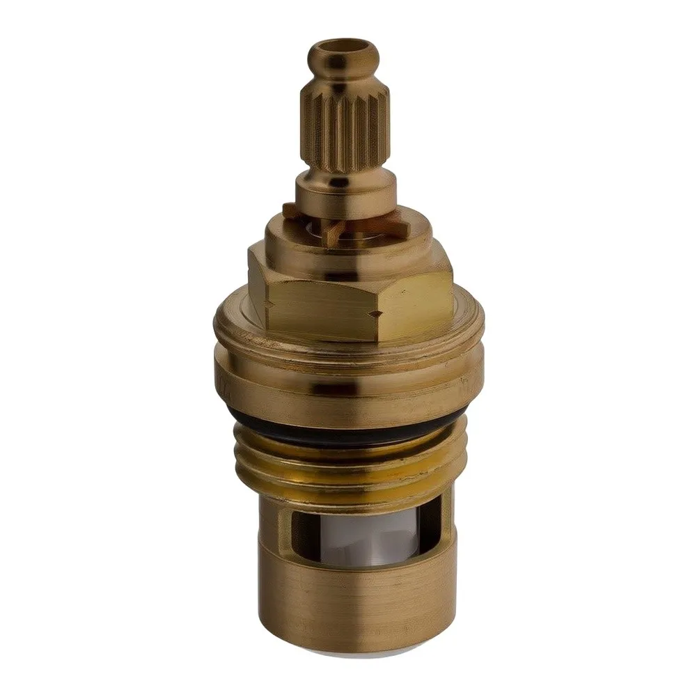 Faucet Cartridge RP61824 for Residential Repair Brass Material Rubber Seal 7 cm for x 7 cm for x 5 cm for Yellow Single Box