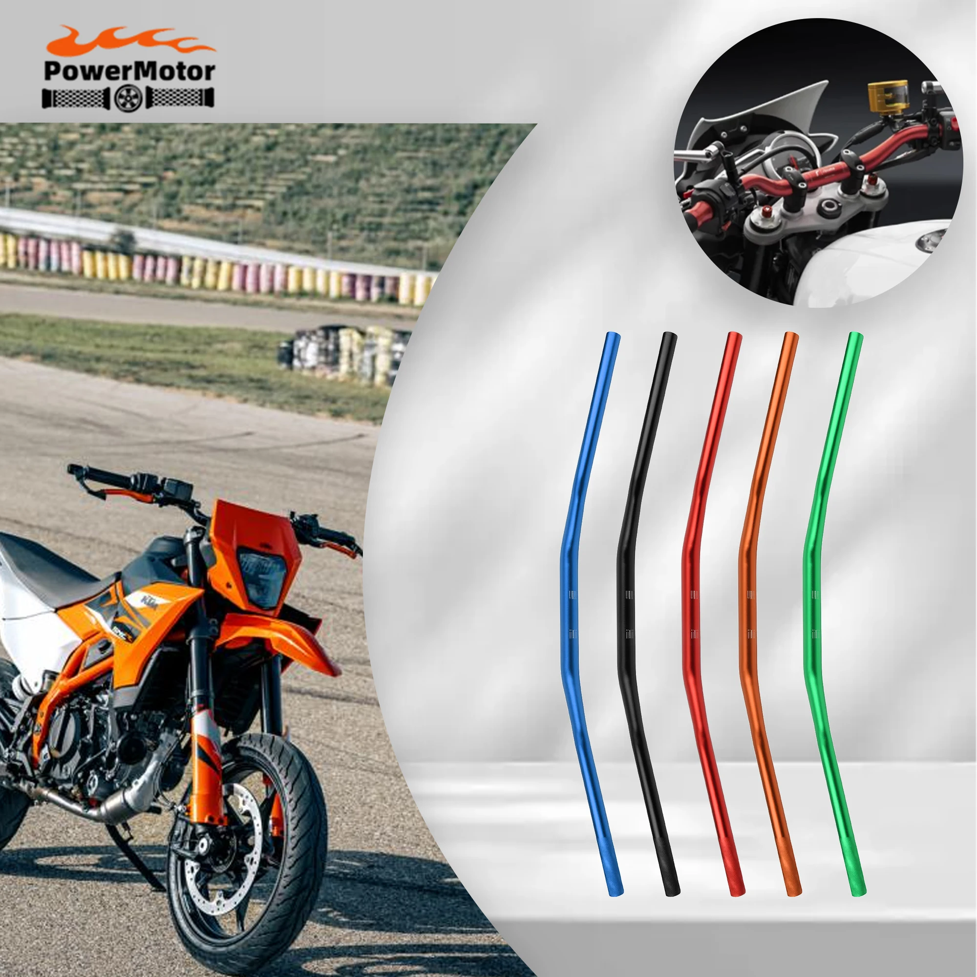 

Motorcycle 7/8" 22mm Universal Handlebar Accessories for KTM HONDA SUZUKI YAMAHA Husqvarna Apollo 49cc 50cc ATV Scooter Parts