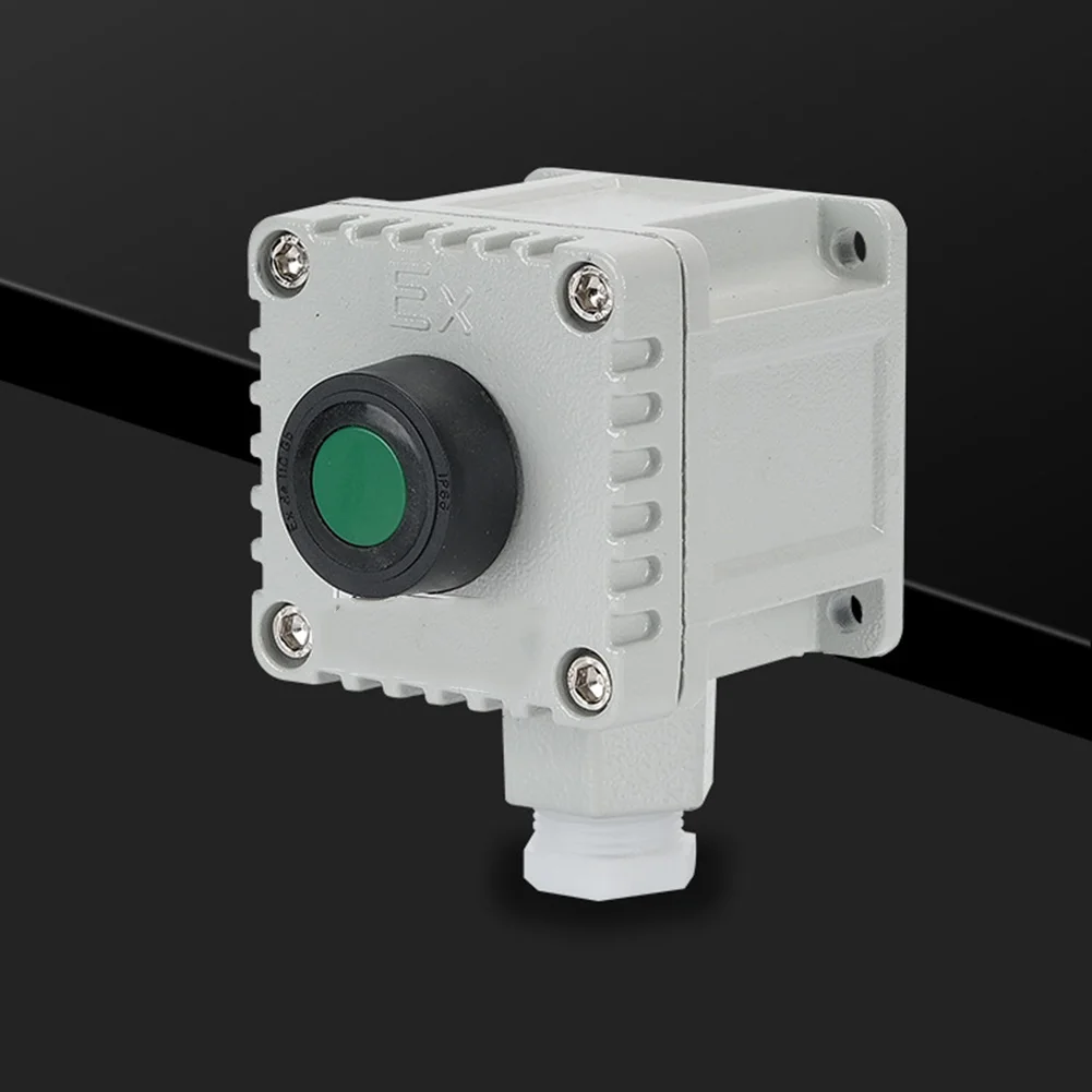 Explosion Proof Button Box Green Button Start Switch for Industrial Use in Petroleum For Factories and Power Plants