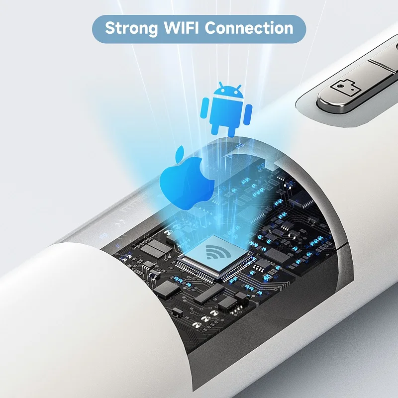 Handheld WIFI Oral Endoscope Digital Dental Camera Wireless Video Mouth Tooth Inspection Camera LED for Iphone Android Phones