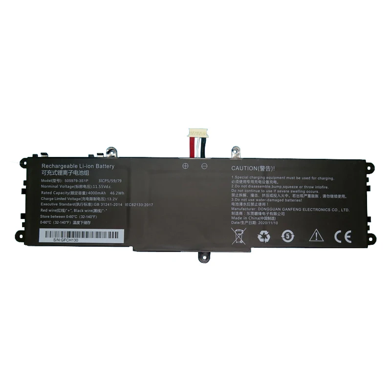 NEW 505979-3S1P-1 628467-3S1P-3 3ICP5/59/79 3ICP7/85/67 Laptop Battery For Chuwi CoreBook X Pro 14 13 CWI529 CWI528 CWI536