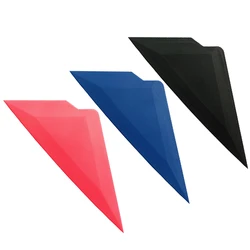 3pcs Triangle Go Corner Squeegee Car Vinyl Wrap Card raschietto Edge Size Tuck Tool 3 durezza Window Tint Film Application S05