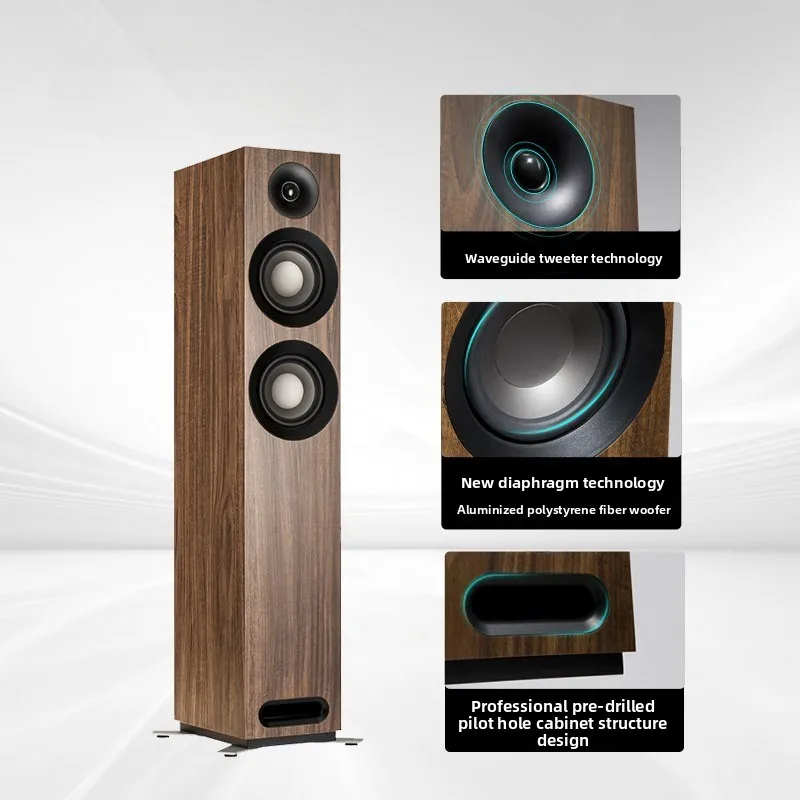 Pair Home HIFI Stereo, S807 Home Theater TV Fever Floor-to-ceiling Front Main Speaker