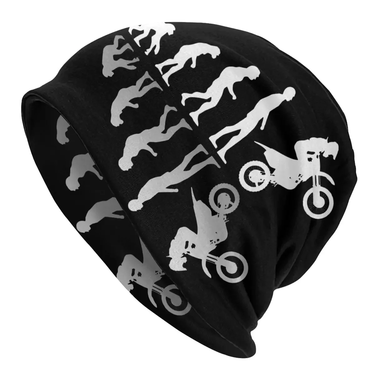 Bike Motocross Motor Sport Skullies Beanies Caps Evolution Motor Biker Thin Hat Autumn Spring Bonnet Hat Men Street Ski Cap