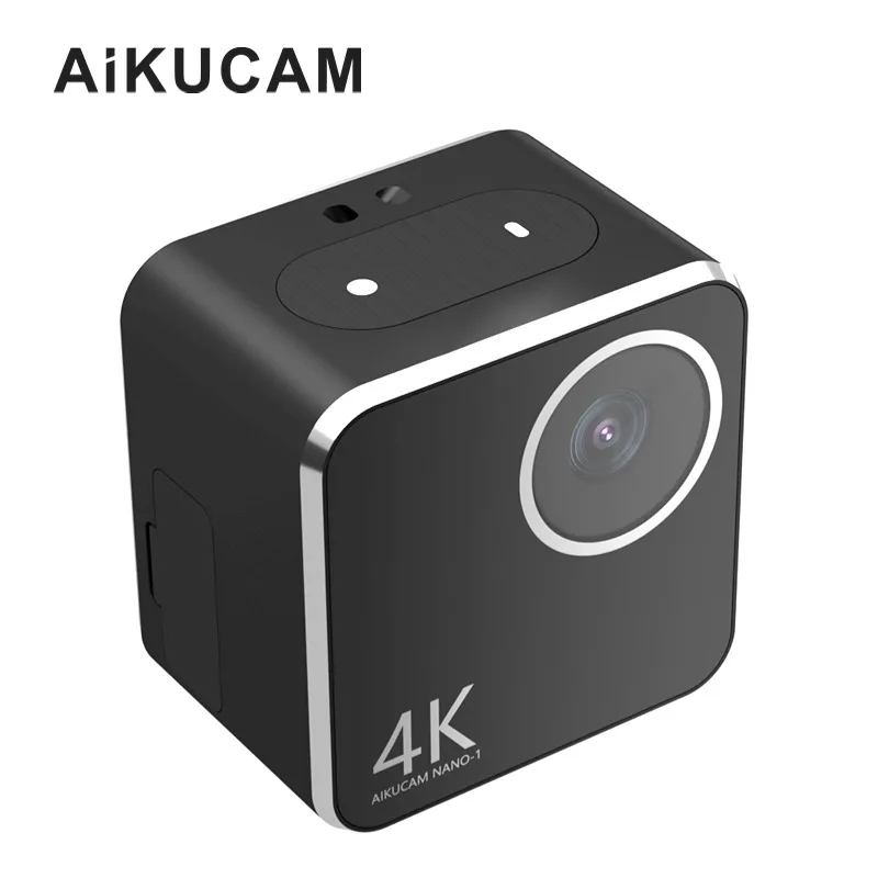 AiKUCAM Nano1 Mini Sports Action Camera 4K Camera Waterproof EIS Stabilized 1080P 120FPS USB Pet Wifi Cameras