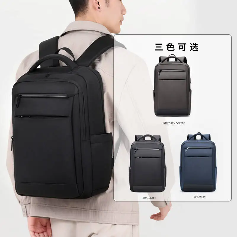 New Men's Business Travel Backpack Charging 15.6 Laptop Waterproof Backpack For Trip Airline Work School Backpack Fashion Bags