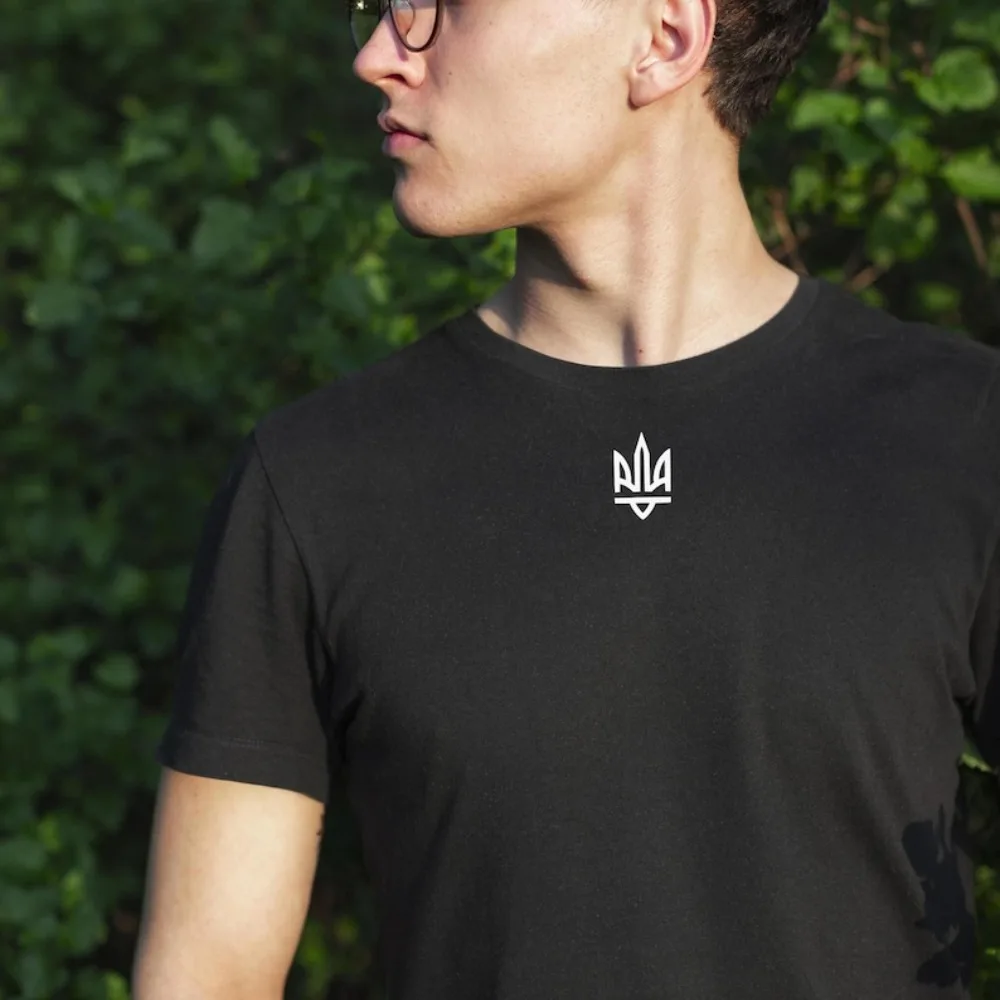

Ukraine Symbol T-Shirt Trident Tryzub Tee Patriotic Ukraine Shirt National Heritage Gift Tshirt Men Women Unisex Casual Tops