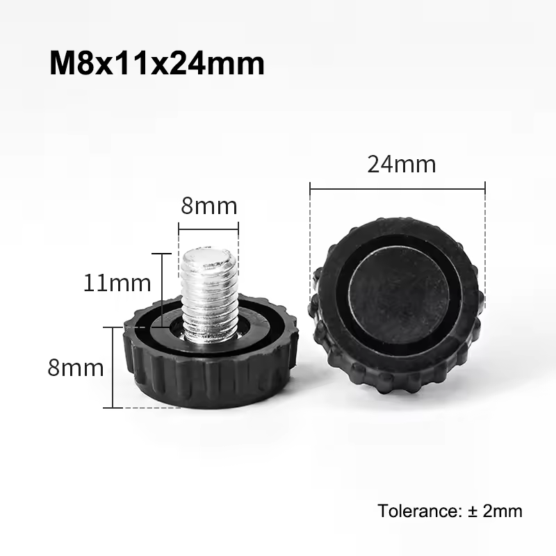 M6 M8 Leveling Foot Screw On Type PP Plastic Furniture Table Chair Sofa Leg Anti-slip Feet Adjustable Leveler Base Bolt Pad - Image 37