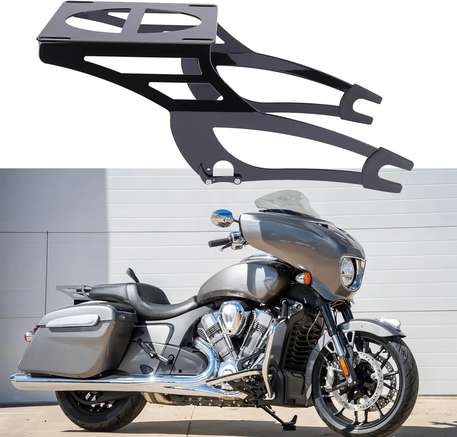 

Съемный задний багажник для мотоцикла Tour Pack, держатель багажника, подходит для Indian Chieftain Roadmaster 2014-2025 гг.