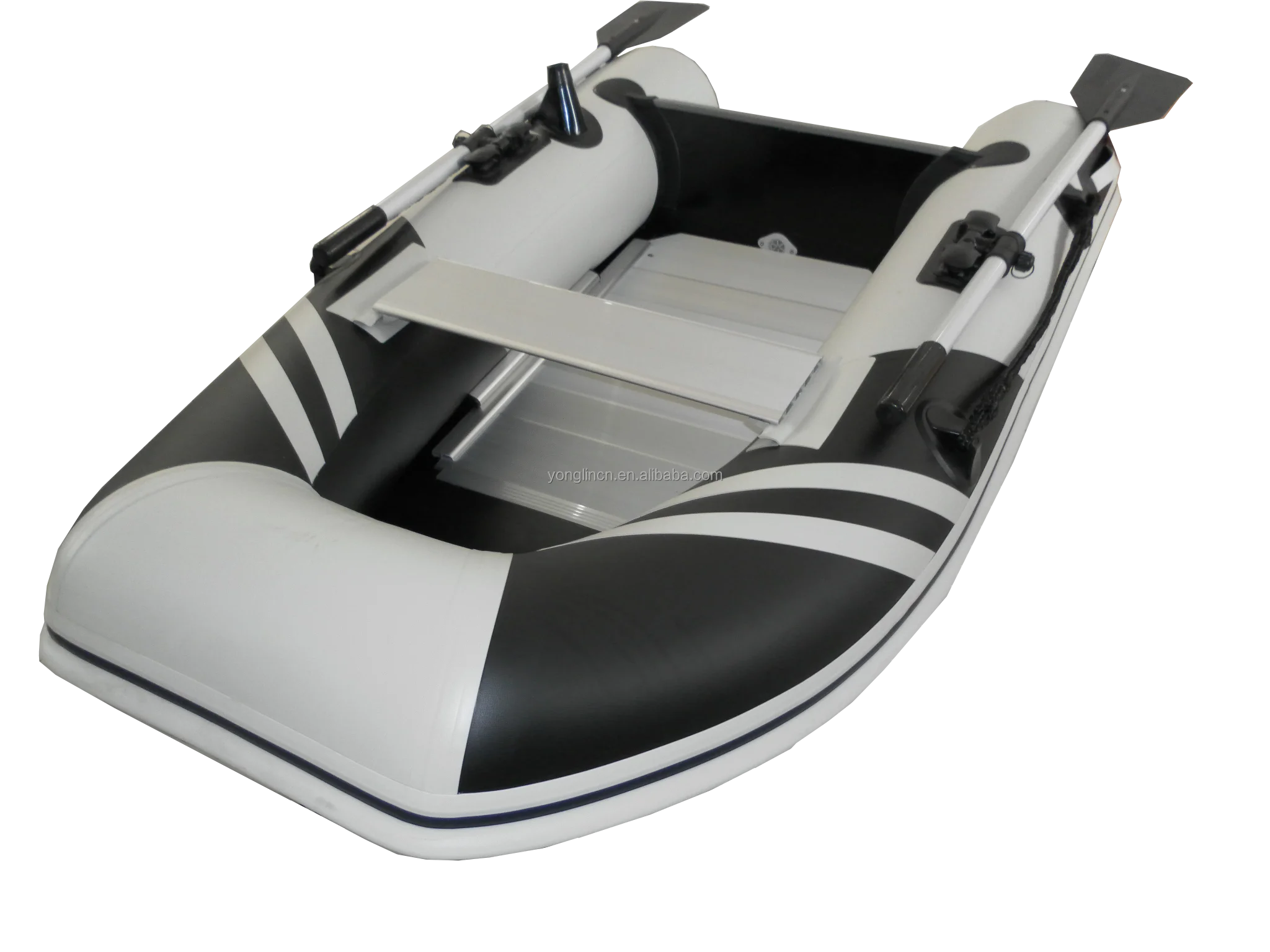 Solarmarine 230 270 300 330 360 400cm Aluminum Floor PVC Inflatable Boats With Keel