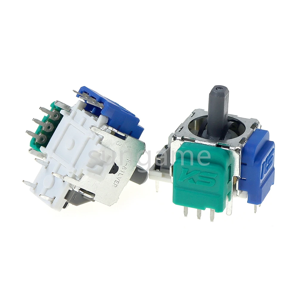 15pcs TMR Elektromagnetische Joystick Voor PS4 PS5 Xbox Switch Pro Gamepad 3D Joystick Analoge Rocker Thumbstick Vervanging