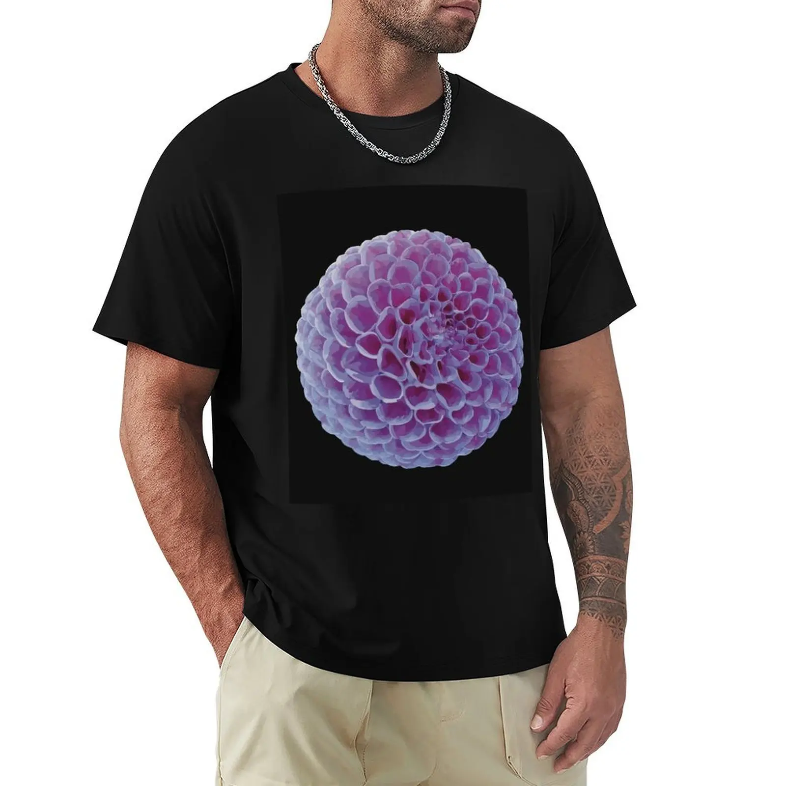 Dahlia T-Shirt korean fashion anime customizeds oversized Men's t-shirts