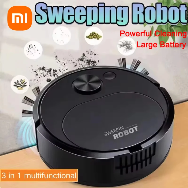 Xiaomi 3 In 1 Robot Smart Vacuum Cleaner Sweeping Robot Sweep Mop Strong Super Suction Wireless Mini Intelligence Sweeper 2025