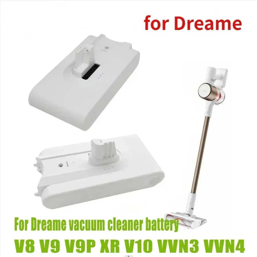 แบตเตอรี่อะไหล่ G9สำหรับ Xiaomi Mijia G10เครื่องดูดฝุ่นไร้สายแบบมือถืออะไหล่แบตเตอรี่ภายนอกชาร์จ5000mAh
