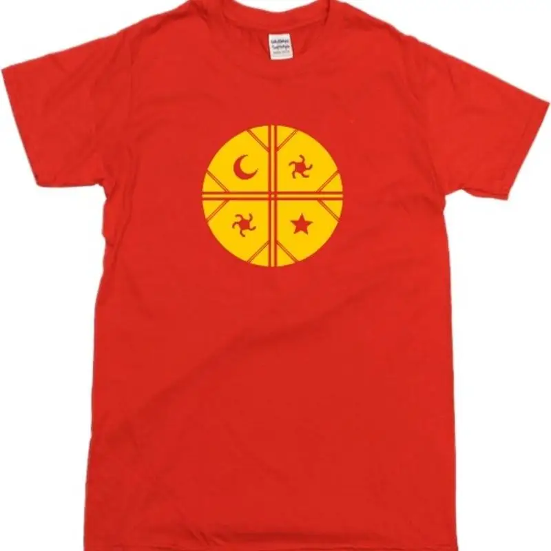 Camiseta con bandera indígena de Mapuche, protesta del Chile S XXL