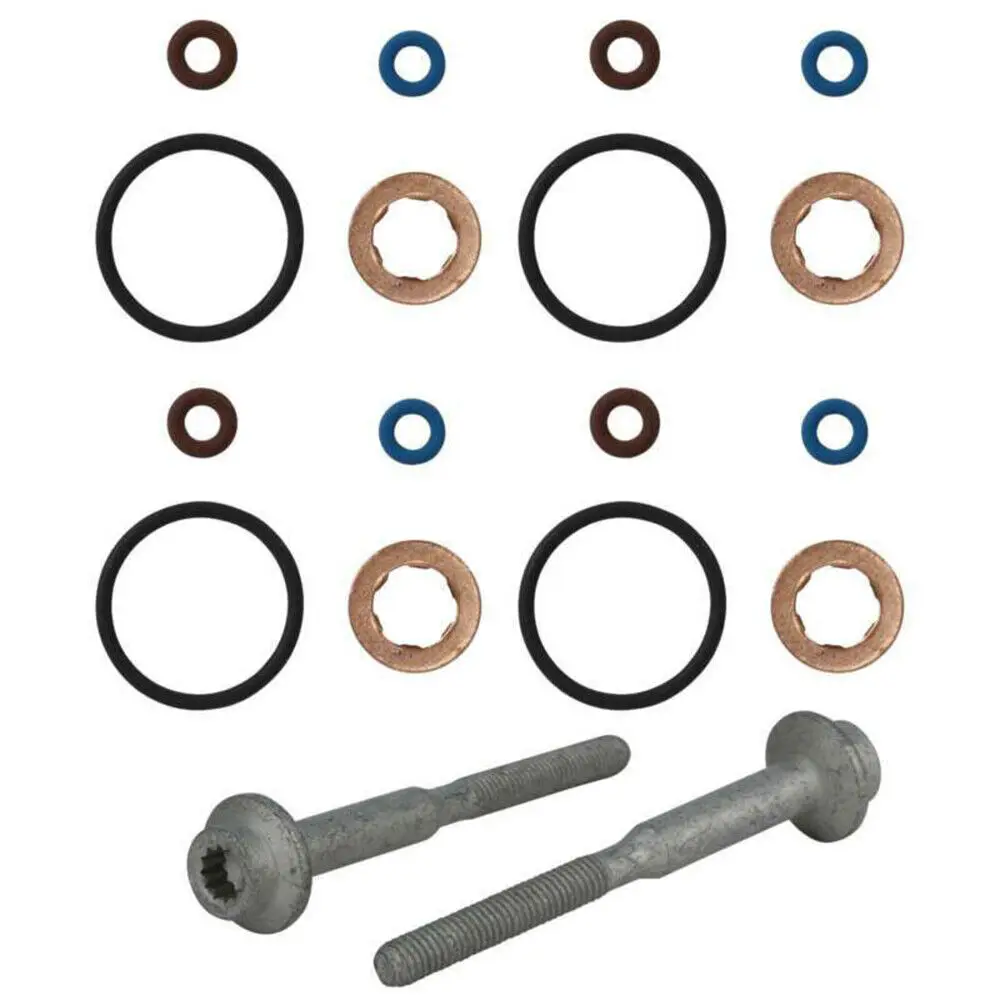 Injector Bolt Washer Set 883.670 Car Repair Parts Injector Clamp Washer Fittings For VW Seat Altea 5P1 1.6 Tdi 77 KW 105 PS
