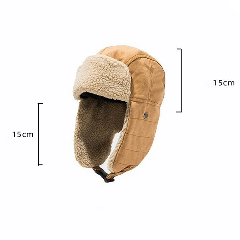 แฟชั่นสไตล์แบรนด์ใหม่หมวกหมวกรถจักรยานยนต์ป้องกันหูคุณภาพสูงสีดำป้องกันความเย็นผ้าฝ้ายสบาย