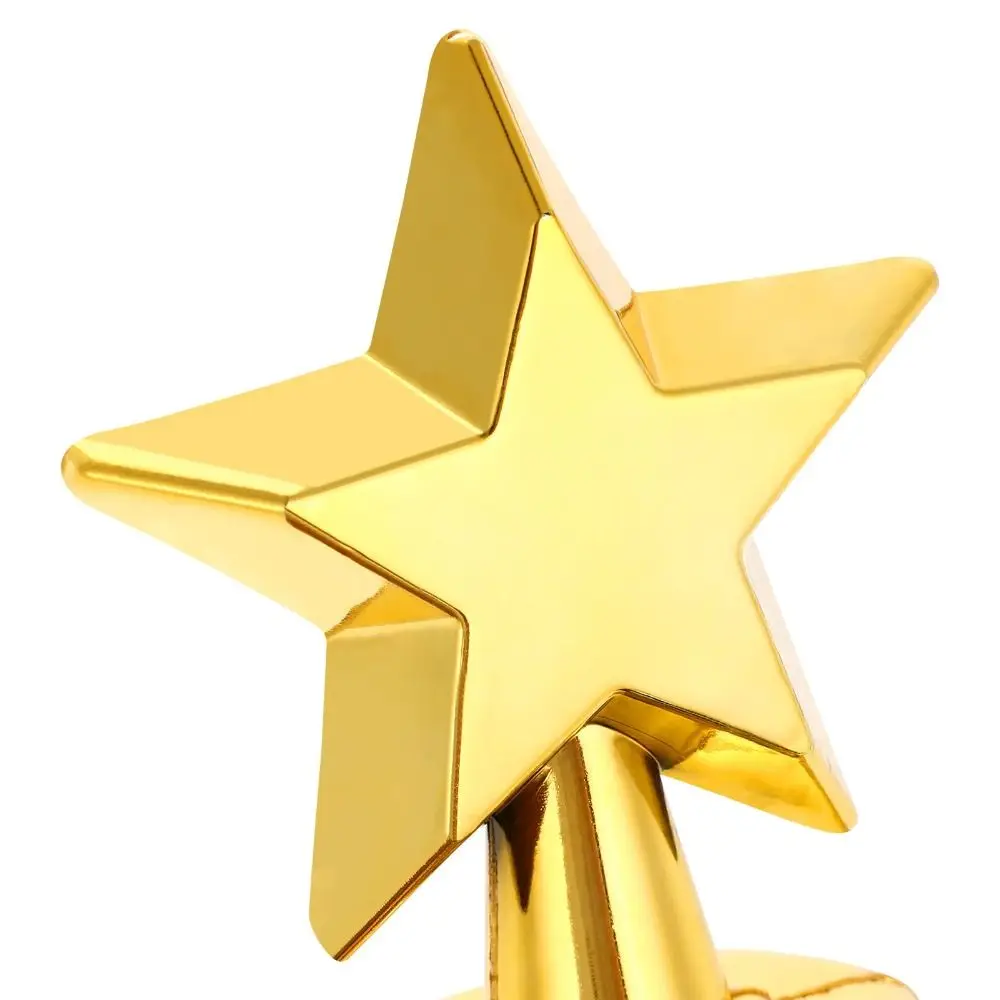 Star Trophy Awards Plastic Model Competition Soccer Winner Award Trophy Toy School Rewarding Supply Kids Craft Souvenirs