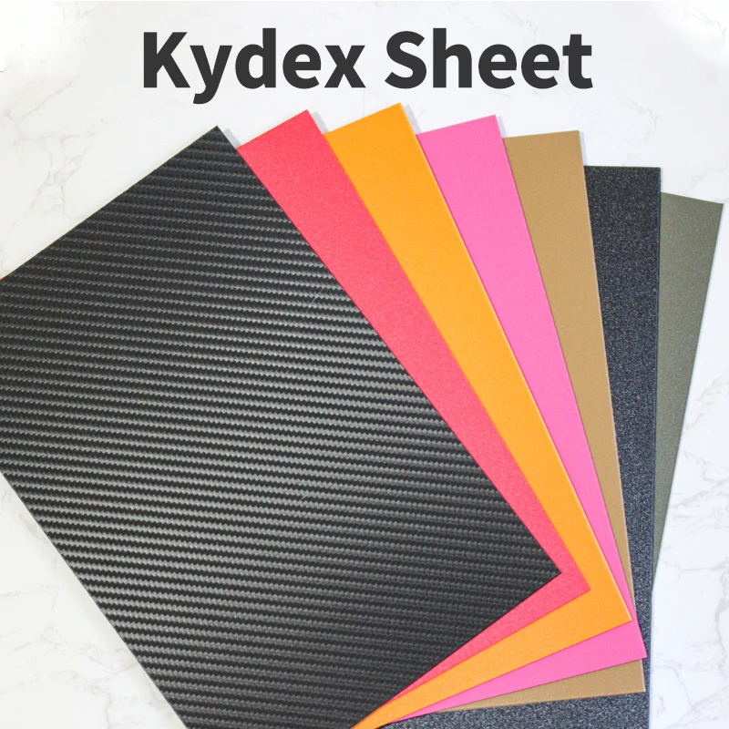 KYDEX ورقة حرارية لحافظة غمد السكاكين لصنع واقيات عارضة الادسنس قطعة واحدة